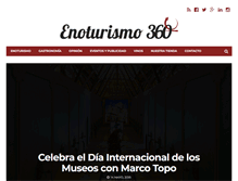 Tablet Screenshot of enoturismo-360.com